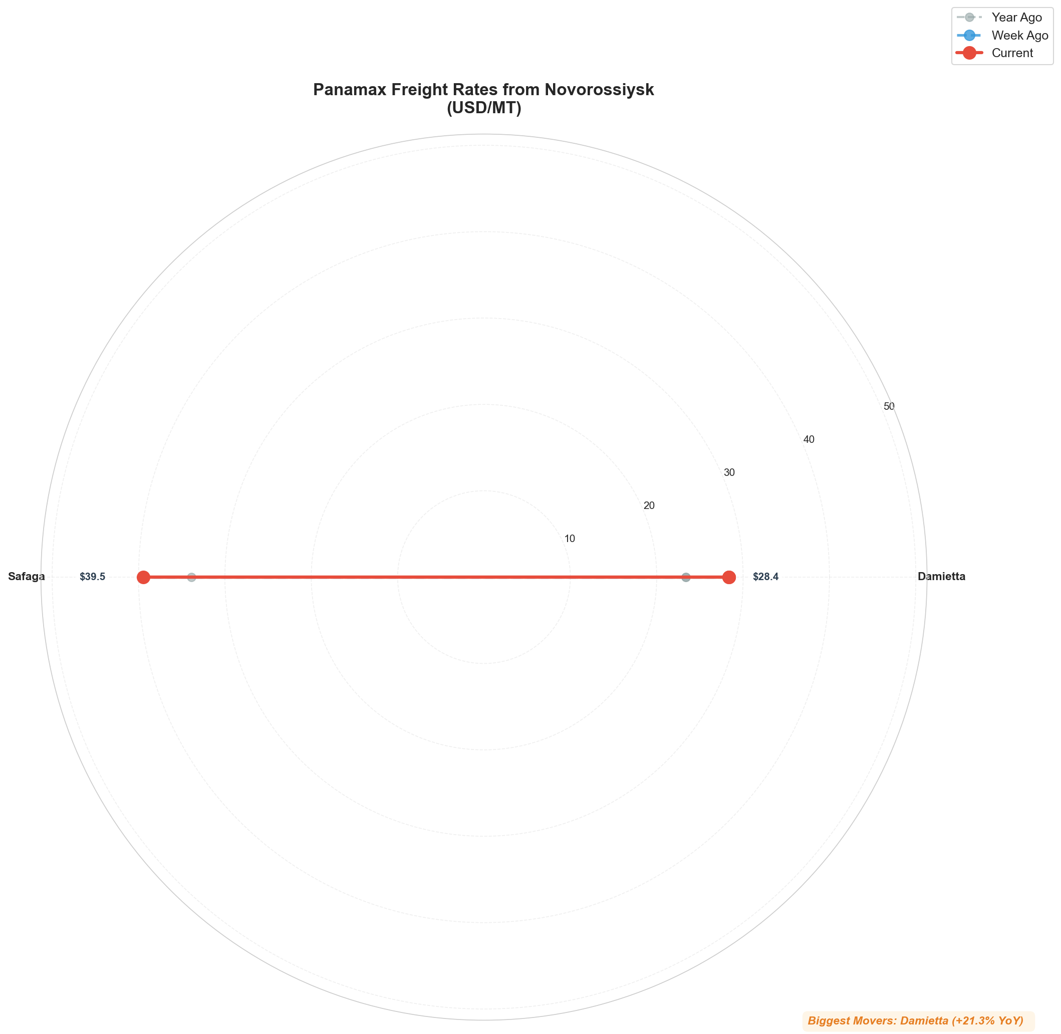 Novorossiysk Radial Chart