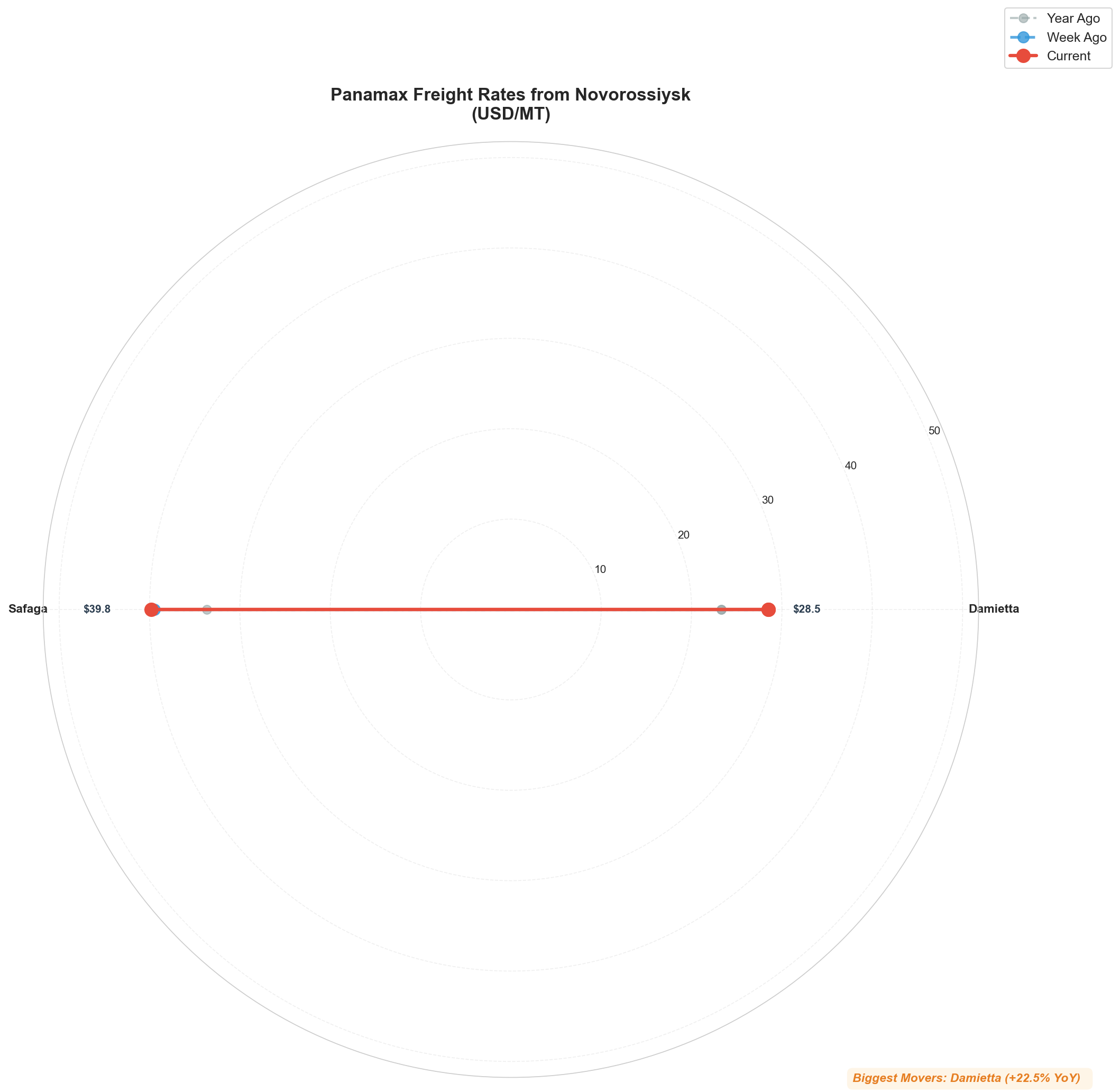 Novorossiysk Radial Chart